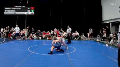 120 lbs Round 2 (6 Team) - Grant Casselberry, Revival Legacy vs Bryce Zerbe, Revival Awakening