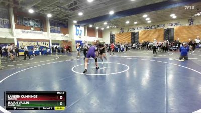 175 lbs Cons. Round 2 - Landen Cummings, Lemoore vs Isaiah Vallin, Porterville