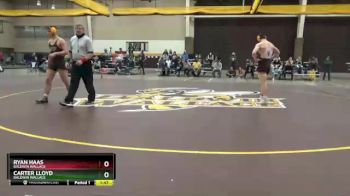 174 lbs Cons. Semi - Ryan Haas, Baldwin Wallace vs Carter Lloyd, Baldwin Wallace