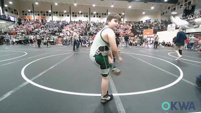 110 lbs Quarterfinal - KiMorah Cathey, Team Tulsa Wrestling Club vs Cash Roberts, Brushy Wrestling Club