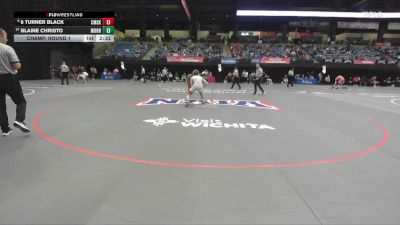 165 lbs Champ. Round 1 - Blaine Christo, Morningside vs 6 Turner Black, Cumberlands