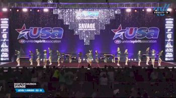 Desert Elite Mavericks - Savage [2025 L1 Junior - D2 - B Day 1] 2025 USA All Star Cheer Super Nationals