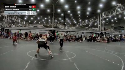 150 lbs Round 6 (8 Team) - Charles Perrin, Team 302 Gold vs Evan Santos, Pirates WC