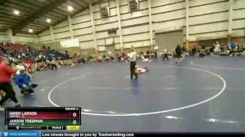 110 lbs Round 2 (4 Team) - Jaxson Freeman, Idaho 1 vs Aiden Larson, Oregon