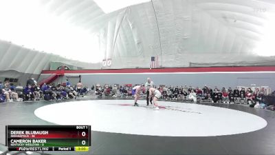 197 lbs Finals (2 Team) - Derek Blubaugh, Indianapolis vs Cameron Baker, Kentucky Wesleyan