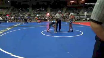 115 lbs Quarterfinal - Nevaeh Gallegos, New Mexico Wolfpack vs Aireaana Gavere, Pinnacle WC