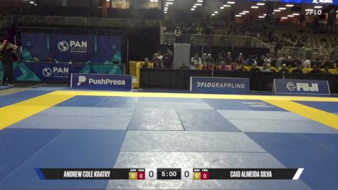Caio Almeida Silva vs Andrew Cole Kratky 2025 Pan Jiu Jitsu IBJJF Championship