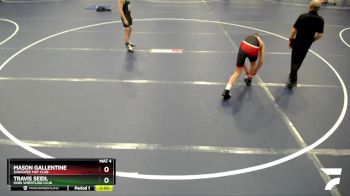 130 lbs Cons. Round 2 - Mason Gallentine, SHAKOPEE MAT CLUB vs Travis Seidl, Park Wrestling Club