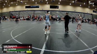 115 lbs Round 2 (8 Team) - Luke Frankovits, Brawler Elite vs Riley Alcantar, Kraken