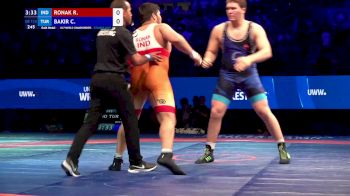 110 kg Final 1-2 - Ronak Ronak, India vs Cemal Yusuf BAKIR, Turkey