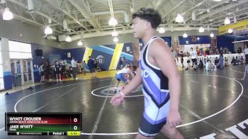 138 lbs Cons. Round 5 - Jake Wyatt, FEWA vs Wyatt Crouser, Cocoa Beach Wrestling Club