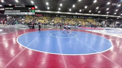 175 lbs Quarterfinal - Jeremiah Wilgers, Tea Area vs Alex Sitz, Cody