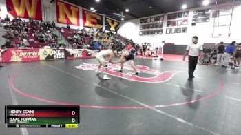 157 lbs Cons. Semi - Henry Egami, Valencia (Valencia) vs Isaac Hofman, West Torrance