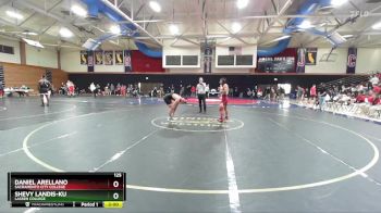 125 lbs Cons. Round 3 - Shevy Landis-ku, Lassen College vs Daniel Arellano, Sacramento City College