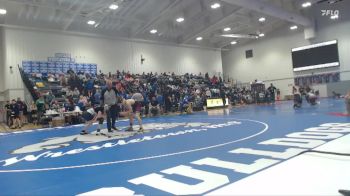 120 lbs Quarterfinal - Triston Thomas, East Central High School vs Wyatt Cole, Lewisburg