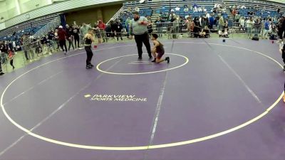 10U Boys - 84 lbs Quarters - Anthony Quiroz, Region Wrestling Academy vs Seth Morris Jr., Solid Tech Wrestling Club