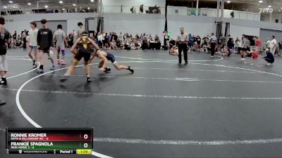 120 lbs Semis (4 Team) - Ronnie Kromer, Faith & Fellowship WC vs Frankie Spagnola, Iron Horse 2