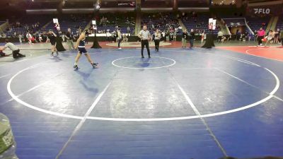 106 lbs Semifinal - John Woodall, Franklin vs Owen Blair, Newtown