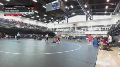 133 lbs Champ. Round 2 - Elias Rodriguez, Cerritos College vs Jose Molina, Victor Valley College