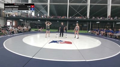 110 lbs Charlotte Nold, Illinois vs Johanna Gregg, Washington