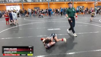 60 lbs Cons. Semi - Dresden Deane, Hard Rock Rams vs Ayden Williams, KC Elite Training Center