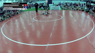 110 lbs Madison Nieuwenhuis, Michigan Red vs Chloe Skiles, Illinois