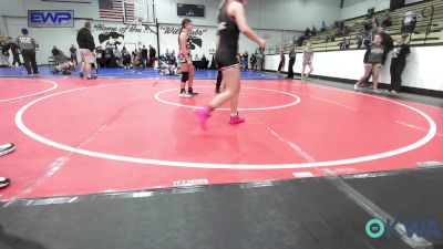 126 lbs Rr Rnd 1 - Anniston Moseley, Verdigris Youth Wrestling vs Iris Cisneros, Skiatook Youth Wrestling