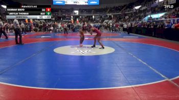 1-5A 126 Semifinal - Amylia Thomas, Montevallo vs Hannah Mayo, East Limestone