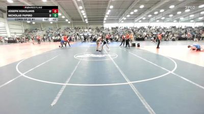 126 lbs Consi Of 32 #1 - Joseph Kokolakis, NY vs Nicholas Papiro, DE