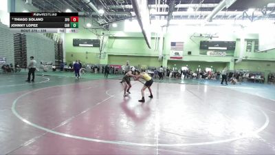 106 lbs Cons. Round 2 - Johnny Lopez, CARSON vs Thiago Solano, SAN FERNANDO
