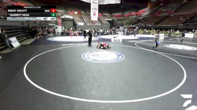144 lbs Cons. Semis - Brent Orcutt, Mission Hills High School Wrestling vs Barrett Silva