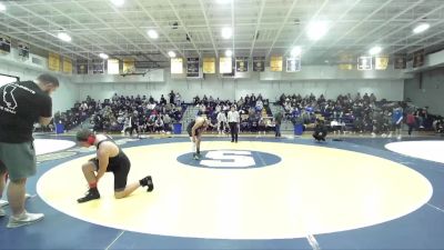 175 lbs Champ. Round 2 - Alberto Olague, Long Beach Poly vs Joe Samperi, San Clemente