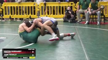 144 lbs Champ. Round 3 - Gabe McNally, CLAY vs Boston Burkhardt, MARYSVILLE