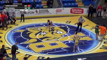 147 lbs Quarterfinal - Lance Davidson, Dubois vs Will McNeal, Derry Area