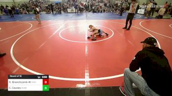 61 lbs Round Of 16 - Ronald Branchcomb 4th, Heat vs Colton Causey, Division Bell Wrestling