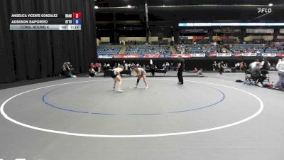 117 lbs Cons. Round 4 - Addison Saporito, Ottawa vs Angelica Vicente Gonzalez, Doane