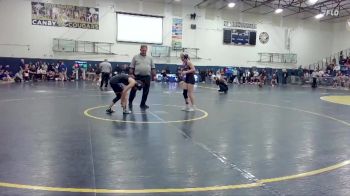 110 lbs Consolation 1st - Sarah Gildner, Warrenton vs Emily Brown, Woodburn