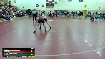 184 lbs Champ. Round 1 - Matt Weinberg, Kutztown vs Brendan Finnerty, Seton Hill