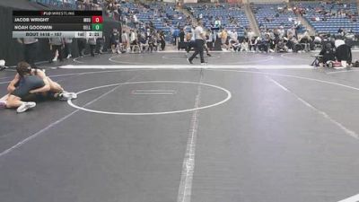 157 lbs Cons. Round 3 - Noah Goodwin, Bellevue vs Jacob Wright, Missouri Baptist University