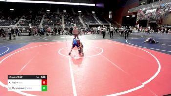 81 lbs Consi Of 8 #2 - Kaice Ruby, Touch Of Gold WC vs Nikolai Mysierowicz, Windy City WC