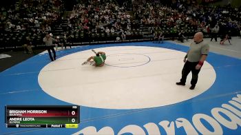 190 lbs Quarterfinal - Andre Leota, Olympus vs Brigham Morrison, Bountiful