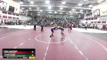 165 lbs Quarterfinal - Tony Martinez, Mesa Mountain View vs Tyton Slade, American Leadership Academy Gilbert