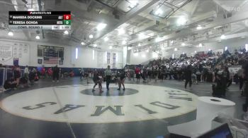 120 lbs Cons. Round 2 - Teresa Ochoa, Heritage vs Makeda Dockins, Artesia