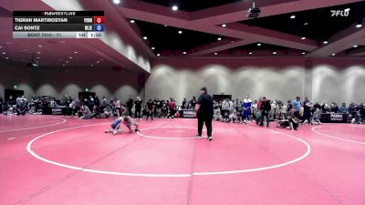 71 lbs Champ. Round 1 - Tigran Martirosyan, Pennsylvania vs Cai Sontz, New Jersey