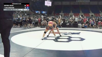 140 lbs Champ. Rd Of 128 - Heysel Solis, Arkansas vs Ava Strayer, Indiana