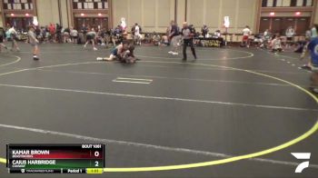 167 lbs 3rd Place Match - Kamar Brown, Beastworks vs Caius Harbridge, CANWAY