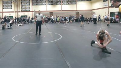 88 lbs Round 1 (8 Team) - Ethan Luker, The Outsiders vs Jason Hewes, Team Blue Hen