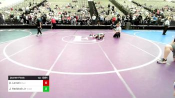 65-B lbs Quarterfinal - Quinn Larsen, Yale Street vs Jared Haddock Jr, Team Delaware