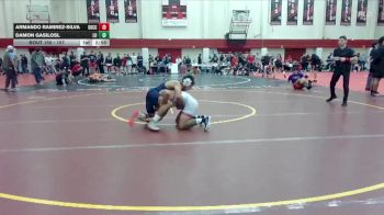 157 lbs Cons. Round 1 - Damon Gasilosl, Linfield University vs Armando Ramirez-Silva, Southwestern Oregon Community College