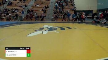 120 lbs 5th Place Match - Brady Valentine, Crass Trained vs Everett Knospe, Victory School Of Wrestling